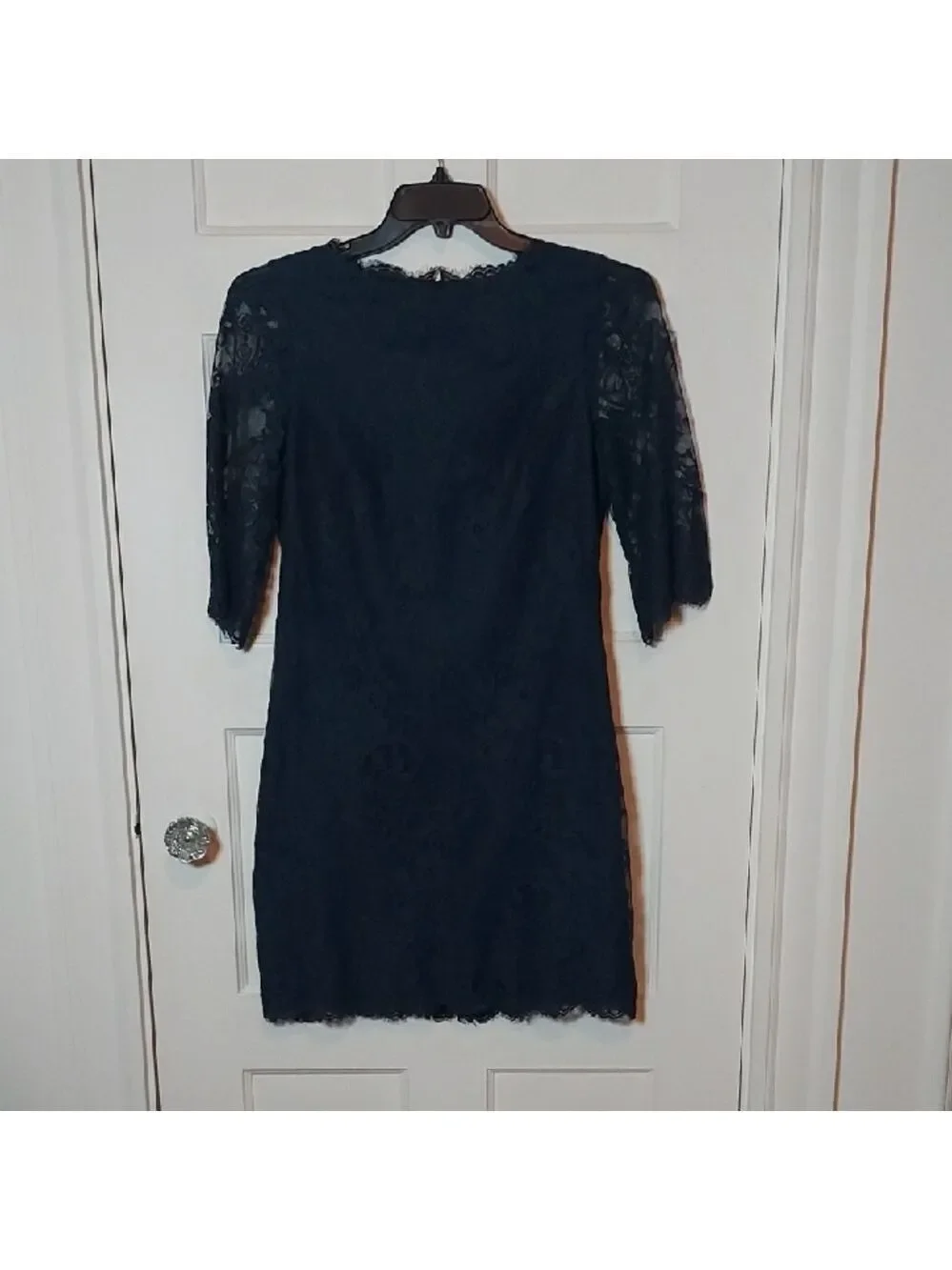 Ted Baker London Navy Lace Mini Dress Small
